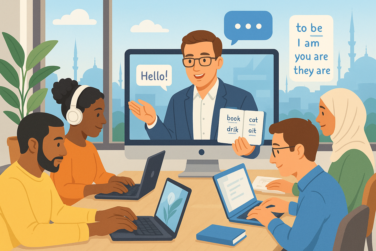 كورس انجليزي اونلاين: دليلك الشامل لإتقان اللغة الإنجليزية من أي مكان