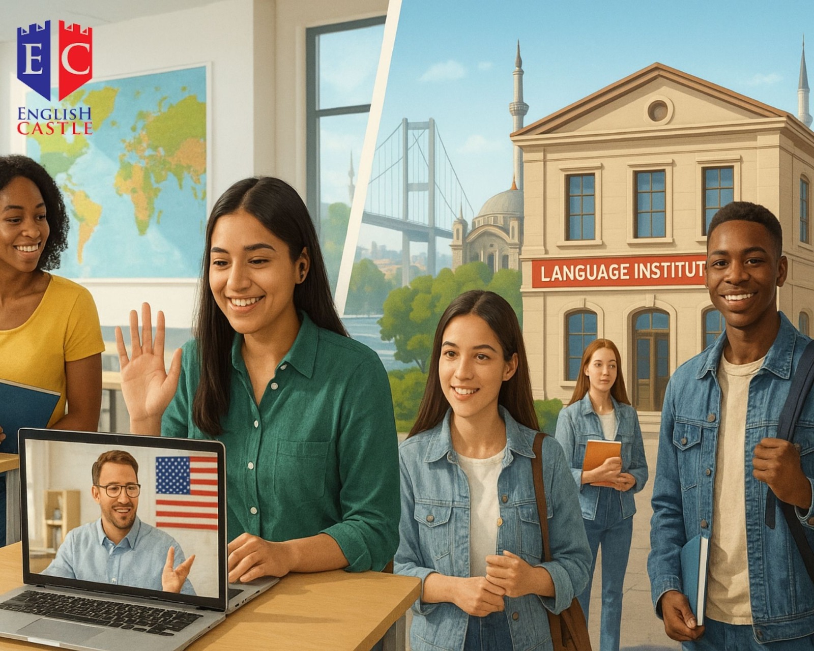 اماكن كورسات انجلش: دليلك لاختيار المكان الأنسب لتعلّم الإنجليزية باحتراف